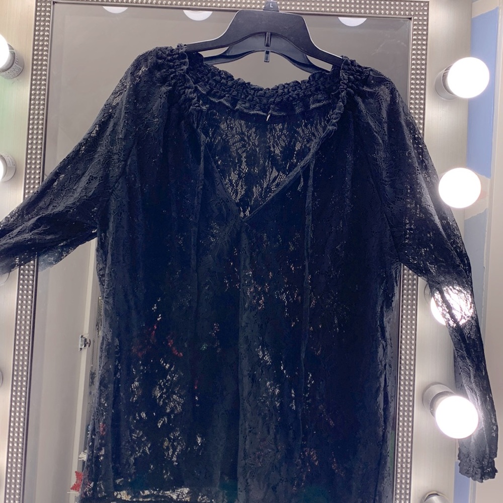 Black Lace Long Sleeve